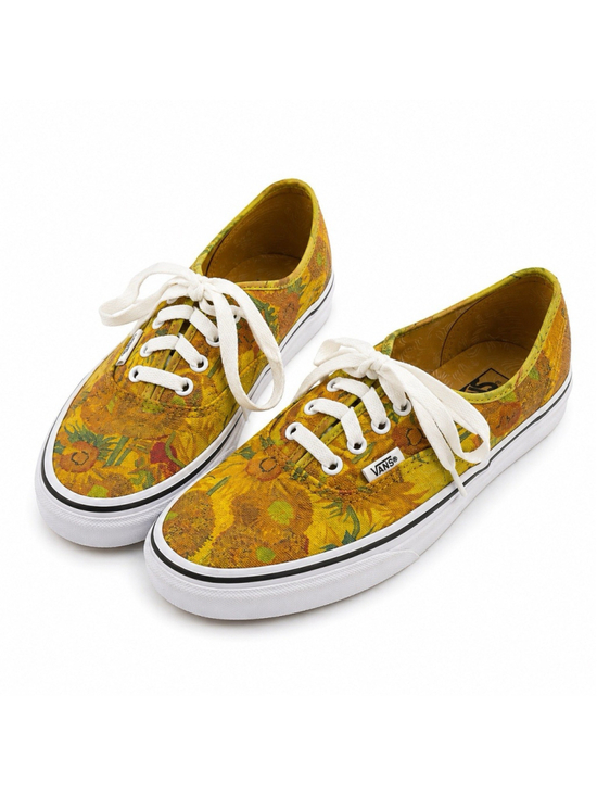 VANS Shoes - Vincent Van Gogh Museum x Vans Sunflowers Sneakers Shoes Amsterdam 7